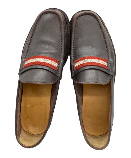 BALLY（バリー）BALLY (バリー) レザーシューズ ブラウン サイズ:SIZE US 8 1/2の古着・服飾アイテム