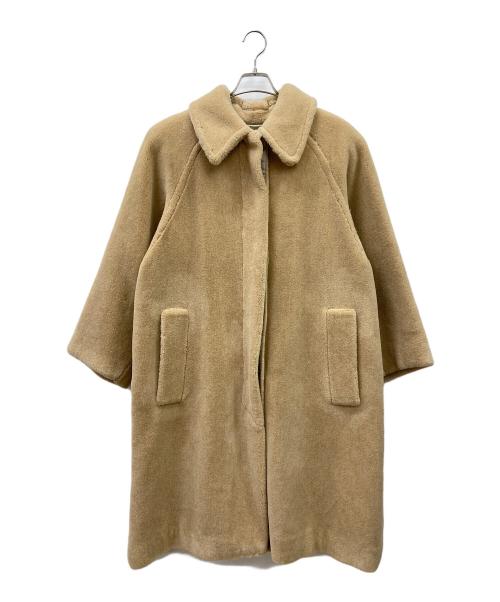 Yves Saint Laurent（イヴサンローラン）Yves Saint Laurent (イヴサンローラン) アルパカ混コート ベージュ サイズ:36の古着・服飾アイテム