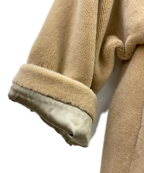 Yves Saint Laurent（イヴサンローラン）Yves Saint Laurent (イヴサンローラン) アルパカ混コート ベージュ サイズ:36の古着・服飾アイテム