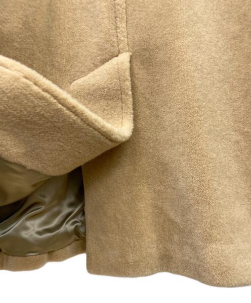 Yves Saint Laurent（イヴサンローラン）Yves Saint Laurent (イヴサンローラン) アルパカ混コート ベージュ サイズ:36の古着・服飾アイテム