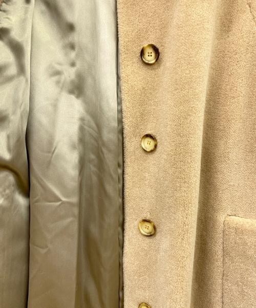 Yves Saint Laurent（イヴサンローラン）Yves Saint Laurent (イヴサンローラン) アルパカ混コート ベージュ サイズ:36の古着・服飾アイテム