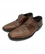 GUCCIグッチ）の古着「レザーシューズ」｜ブラウン