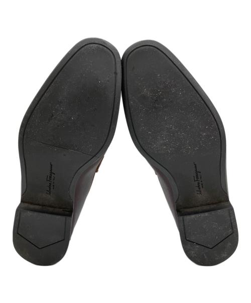 Salvatore Ferragamo（サルヴァトーレ フェラガモ）Salvatore Ferragamo (サルヴァトーレ フェラガモ) レザーシューズ ブラウン サイズ:SIZE 7の古着・服飾アイテム