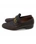 Salvatore Ferragamo (サルヴァトーレ フェラガモ) レザーシューズ ブラウン サイズ:SIZE 7：7000円