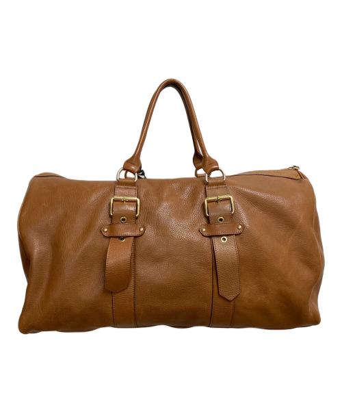 LONGCHAMP（ロンシャン）LONGCHAMP (ロンシャン) KATE MOSS (ケイト モス) ボストンバッグ ブラウンの古着・服飾アイテム