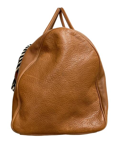 LONGCHAMP（ロンシャン）LONGCHAMP (ロンシャン) KATE MOSS (ケイト モス) ボストンバッグ ブラウンの古着・服飾アイテム