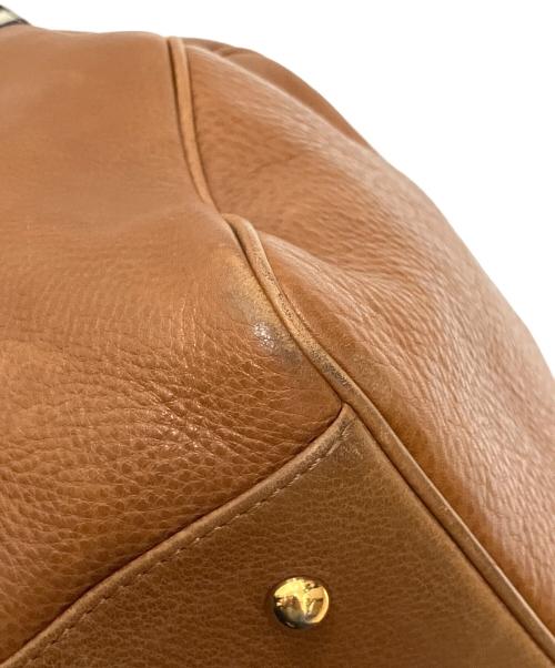 LONGCHAMP（ロンシャン）LONGCHAMP (ロンシャン) KATE MOSS (ケイト モス) ボストンバッグ ブラウンの古着・服飾アイテム