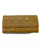 Christian Diorクリスチャン ディオール）の古着「長財布」｜イエロー