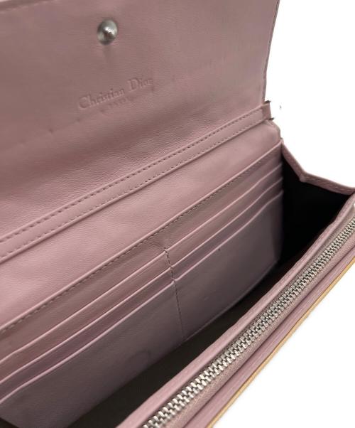 Christian Dior（クリスチャン ディオール）Christian Dior (クリスチャン ディオール) 長財布 イエローの古着・服飾アイテム