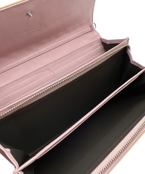 Christian Dior（クリスチャン ディオール）Christian Dior (クリスチャン ディオール) 長財布 イエローの古着・服飾アイテム