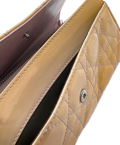 Christian Dior（クリスチャン ディオール）Christian Dior (クリスチャン ディオール) 長財布 イエローの古着・服飾アイテム