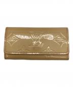 LOUIS VUITTONルイ ヴィトン）の古着「LOUIS VUITTON　モノグラム・ヴェルニ　ミュルティクレ4　キーケース」