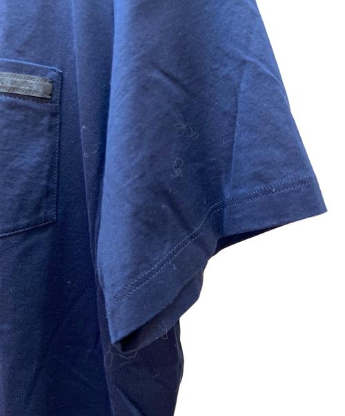PRADA（プラダ）PRADA (プラダ) 半袖カットソー ネイビー サイズ:Mの古着・服飾アイテム