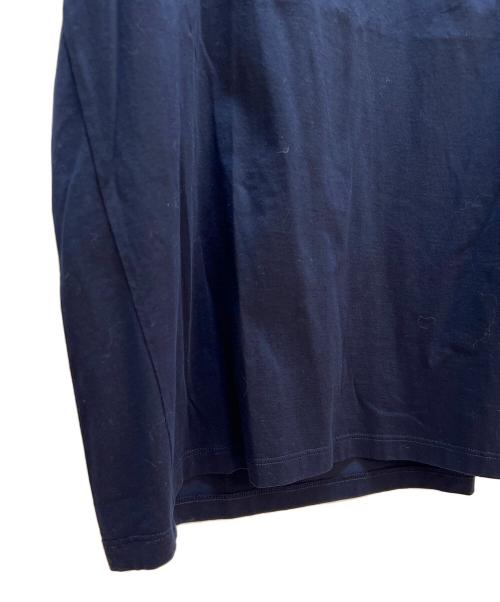 PRADA（プラダ）PRADA (プラダ) 半袖カットソー ネイビー サイズ:Mの古着・服飾アイテム