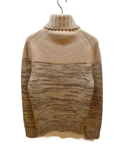 HERMES（エルメス）HERMES (エルメス) ローゲージニット ベージュ サイズ:Ｍの古着・服飾アイテム