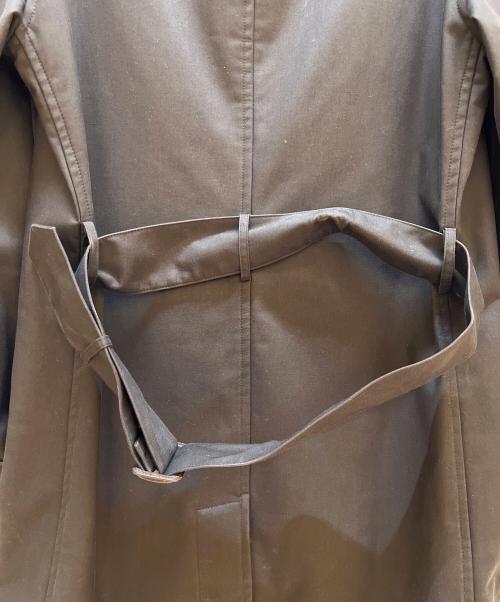 HERMES（エルメス）HERMES (エルメス) ステンカラーコート ブラック サイズ:46の古着・服飾アイテム