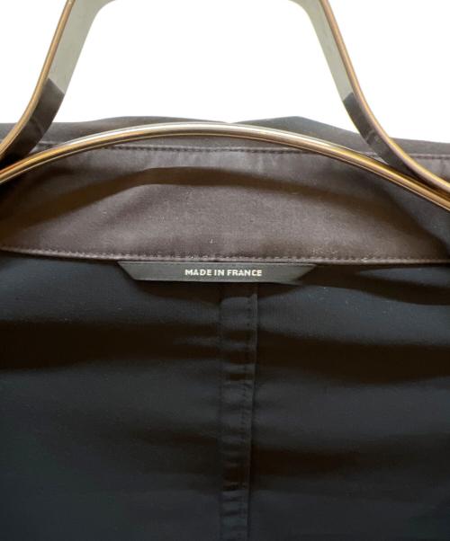 HERMES（エルメス）HERMES (エルメス) ステンカラーコート ブラック サイズ:46の古着・服飾アイテム