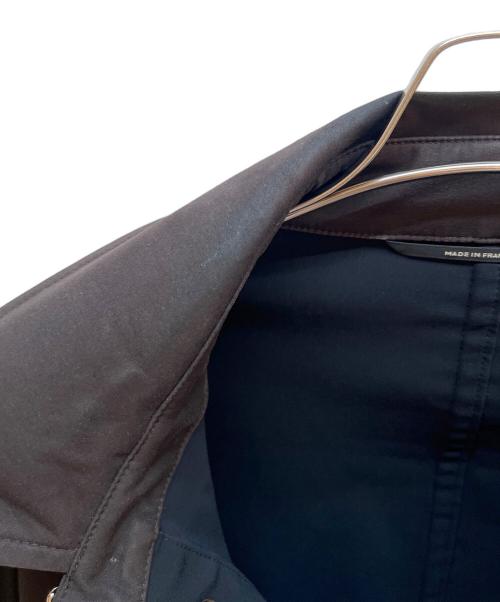 HERMES（エルメス）HERMES (エルメス) ステンカラーコート ブラック サイズ:46の古着・服飾アイテム