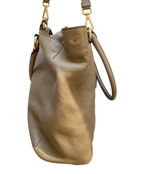 PRADA（プラダ）PRADA (プラダ) 2WAYバッグ ブラウンの古着・服飾アイテム