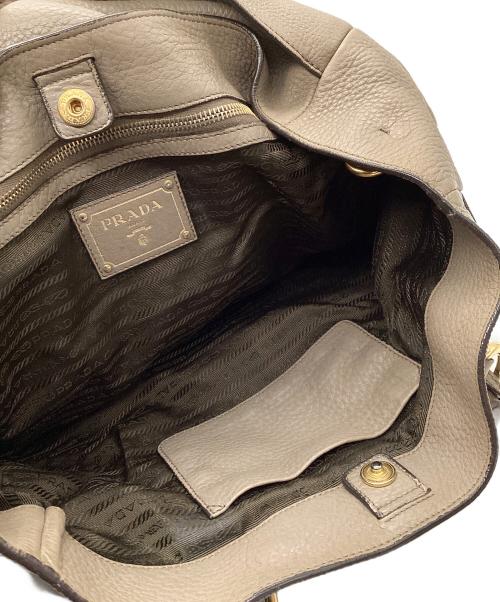 PRADA（プラダ）PRADA (プラダ) 2WAYバッグ ブラウンの古着・服飾アイテム