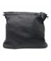 GUCCI (グッチ) GUCCI   レザーショルダーバッグ ブラック：10000円