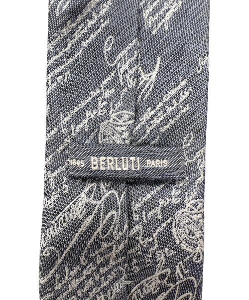 Berluti（ベルルッティ）Berluti (ベルルッティ) ネクタイ ブルー サイズ:152cmの古着・服飾アイテム