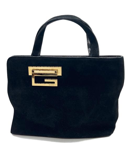GUCCI（グッチ）GUCCI (グッチ) ハンドバッグ/OLD GUCCI ブラックの古着・服飾アイテム