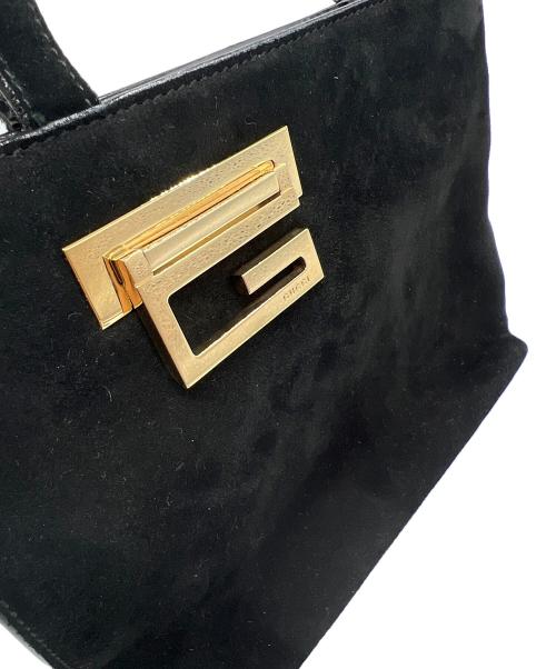 GUCCI（グッチ）GUCCI (グッチ) ハンドバッグ/OLD GUCCI ブラックの古着・服飾アイテム