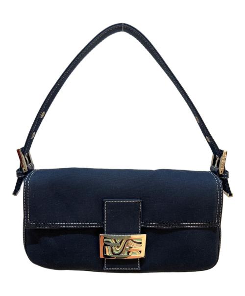 FENDI（フェンディ）FENDI (フェンディ) ショルダーバッグ ネイビーの古着・服飾アイテム