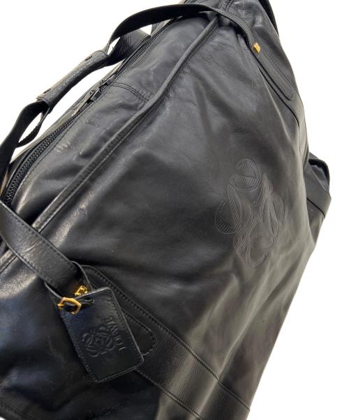 LOEWE（ロエベ）LOEWE (ロエベ) ボストンバッグ/アナグラム ブラックの古着・服飾アイテム