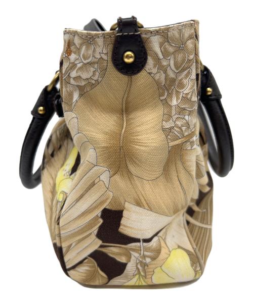 Salvatore Ferragamo（サルヴァトーレ フェラガモ）Salvatore Ferragamo (サルヴァトーレ フェラガモ) 2WAYバッグ/ガンチーニ ベージュの古着・服飾アイテム