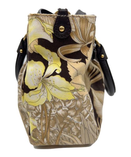 Salvatore Ferragamo（サルヴァトーレ フェラガモ）Salvatore Ferragamo (サルヴァトーレ フェラガモ) 2WAYバッグ/ガンチーニ ベージュの古着・服飾アイテム