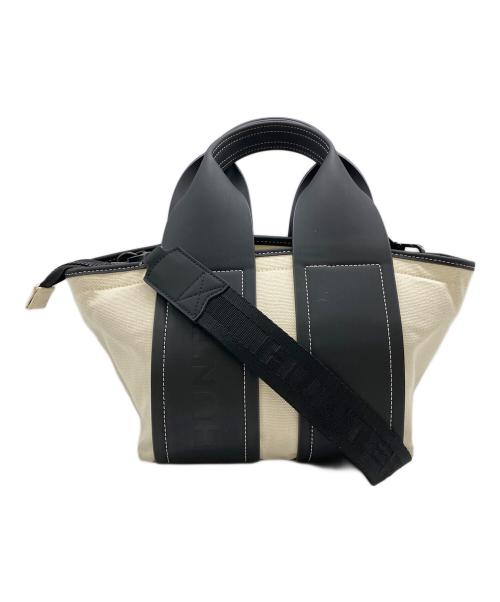 HUNTER（ハンター）HUNTER (ハンター) REFINED STITCH CANVAS MINI TOTE（リファインド スティッチ キャンバス ミニ トート） アイボリーの古着・服飾アイテム