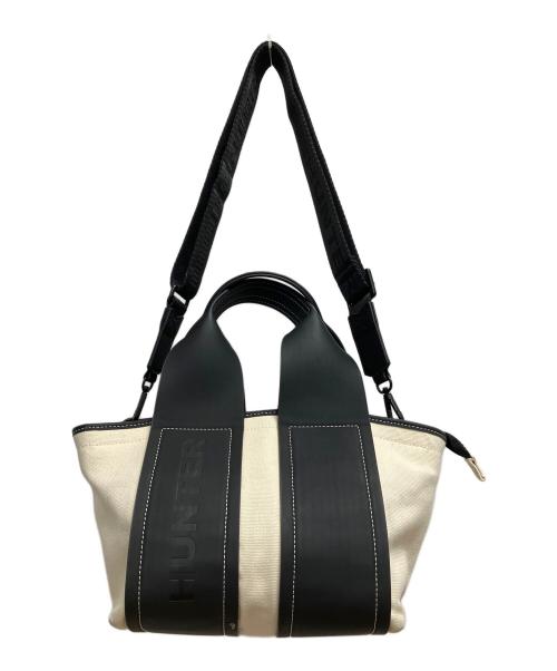 HUNTER（ハンター）HUNTER (ハンター) REFINED STITCH CANVAS MINI TOTE（リファインド スティッチ キャンバス ミニ トート） アイボリーの古着・服飾アイテム