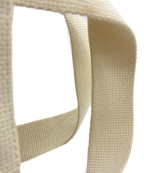 Herve Chapelier（エルベシャプリエ）Herve Chapelier (エルベシャプリエ) レザートートバッグ アイボリーの古着・服飾アイテム