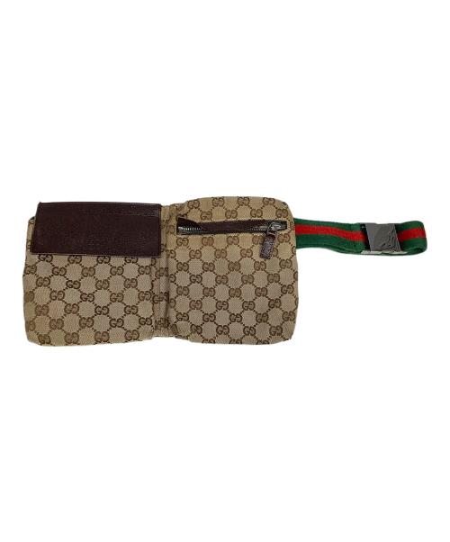 GUCCI（グッチ）GUCCI (グッチ) ウエストポーチ ベージュの古着・服飾アイテム