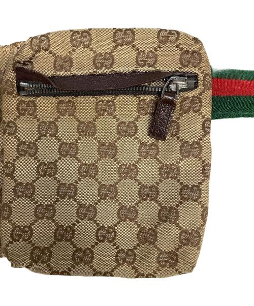 GUCCI（グッチ）GUCCI (グッチ) ウエストポーチ ベージュの古着・服飾アイテム