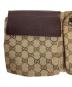 GUCCI (グッチ) ウエストポーチ ベージュ：23000円