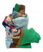 HERMESエルメス）の古着「スカーフ」｜グリーン