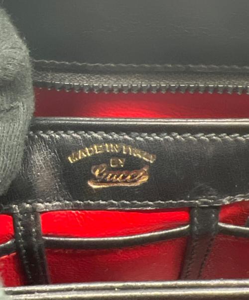 GUCCI（グッチ）GUCCI (グッチ) ハンドバッグ ブラックの古着・服飾アイテム