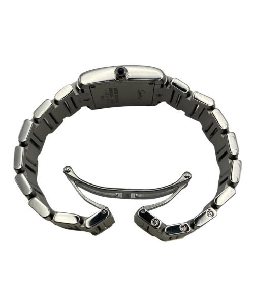 Cartier（カルティエ）Cartier (カルティエ) Tank Francaise SM タンクフランセーズ SM Ref.W51008Q3 アイボリー文字盤 サイズ:SM/スモール/14.5cm/20.0mm×26.0mmの古着・服飾アイテム