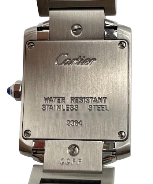 Cartier（カルティエ）Cartier (カルティエ) Tank Francaise SM タンクフランセーズ SM Ref.W51008Q3 アイボリー文字盤 サイズ:SM/スモール/14.5cm/20.0mm×26.0mmの古着・服飾アイテム
