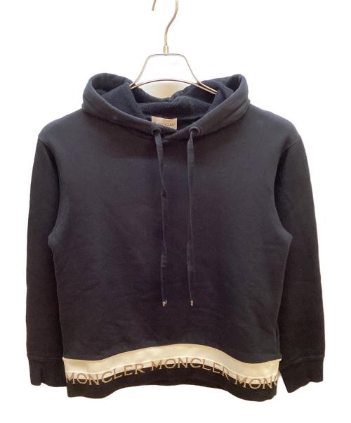 MONCLER（モンクレール）MONCLER (モンクレール) プルオーバーパーカー ブラック サイズ:XSの古着・服飾アイテム