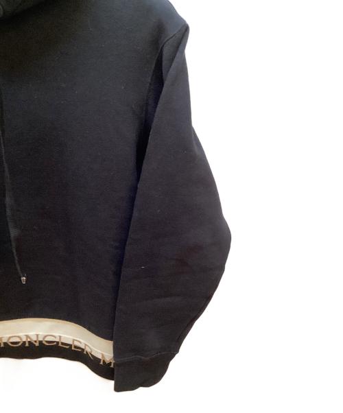 MONCLER（モンクレール）MONCLER (モンクレール) プルオーバーパーカー ブラック サイズ:XSの古着・服飾アイテム