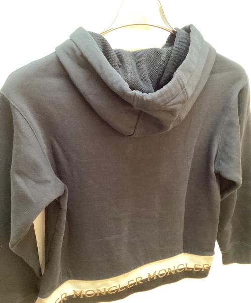 MONCLER（モンクレール）MONCLER (モンクレール) プルオーバーパーカー ブラック サイズ:XSの古着・服飾アイテム