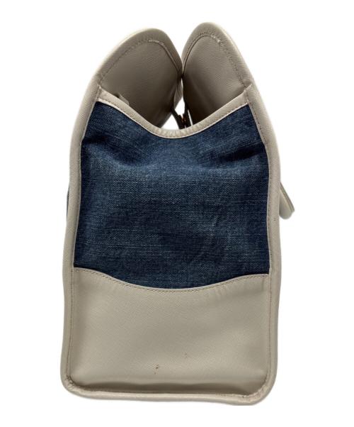 PRADA（プラダ）PRADA (プラダ) 2WAYショルダーバッグ ブルーの古着・服飾アイテム