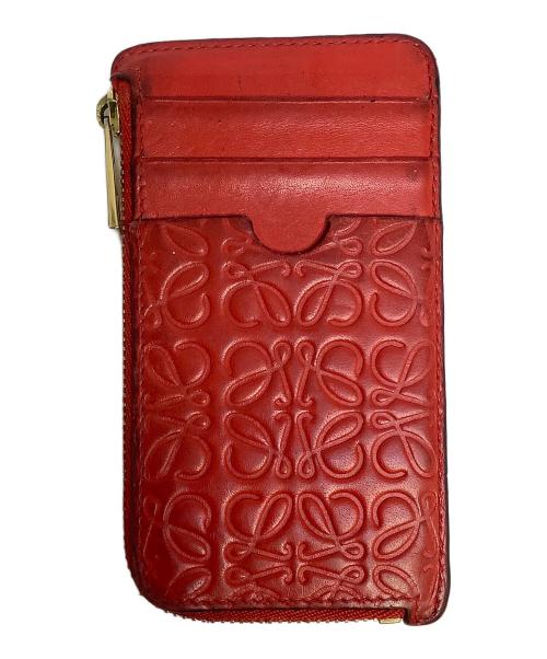 LOEWE（ロエベ）LOEWE (ロエベ) コインケース レッドの古着・服飾アイテム