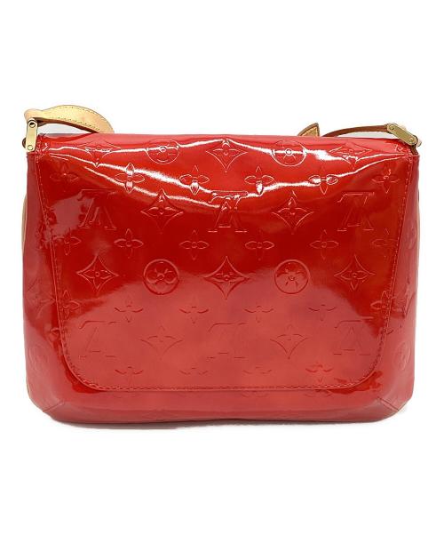 LOUIS VUITTON（ルイ ヴィトン）LOUIS VUITTON (ルイ ヴィトン) LOUIS VUITTON　ヴェルニ　トンプソン・ストリート　バッグ ルージュの古着・服飾アイテム
