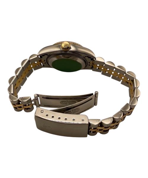 ROLEX（ロレックス）ROLEX (ロレックス) OYSTER PERPETUAL DATEJUST 26 / オイスターパーペチュアル デイトジャスト 26 / Ref.69173G / 10Pダイヤ シャンパン文字盤 シャンパン文字盤 サイズ:26の古着・服飾アイテム