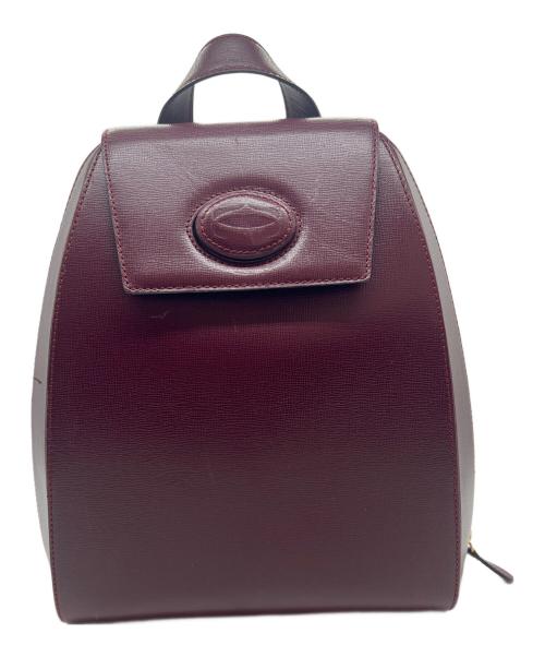 Cartier（カルティエ）Cartier (カルティエ) リュック ボルドーの古着・服飾アイテム